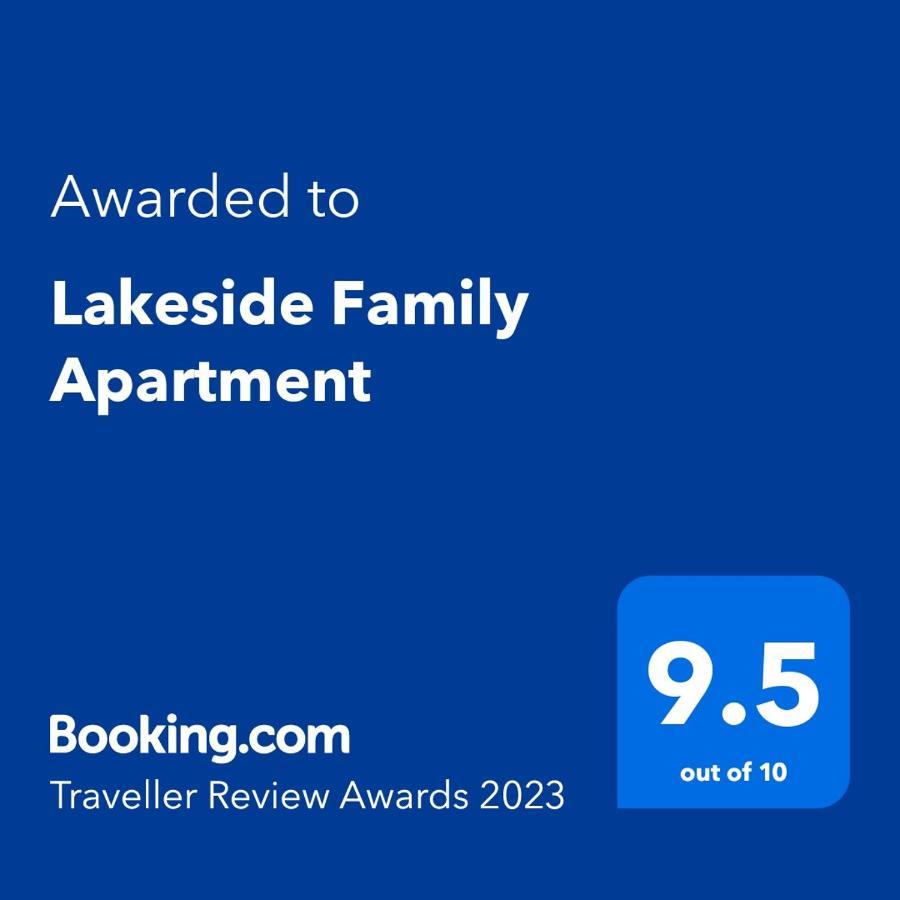 Lakeside Family Apartment Siofok Exterior photo
